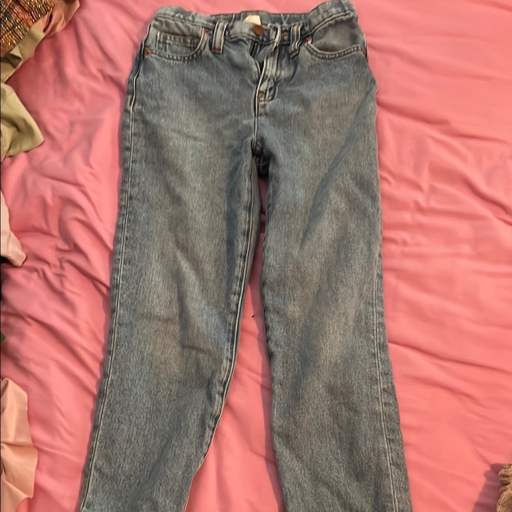 Crewcuts Blue Straight Leg Jeans with Classic Design